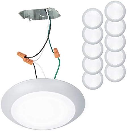 led flush mount light without using a junction box|junction box for lights.